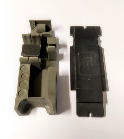 Châssis + Intérieur non peint - CITROËN HY Neba 1970 - Ech 1/43
