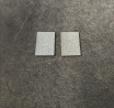 2 Plaques en résine - Peint - 15.30 x 10.40 mm