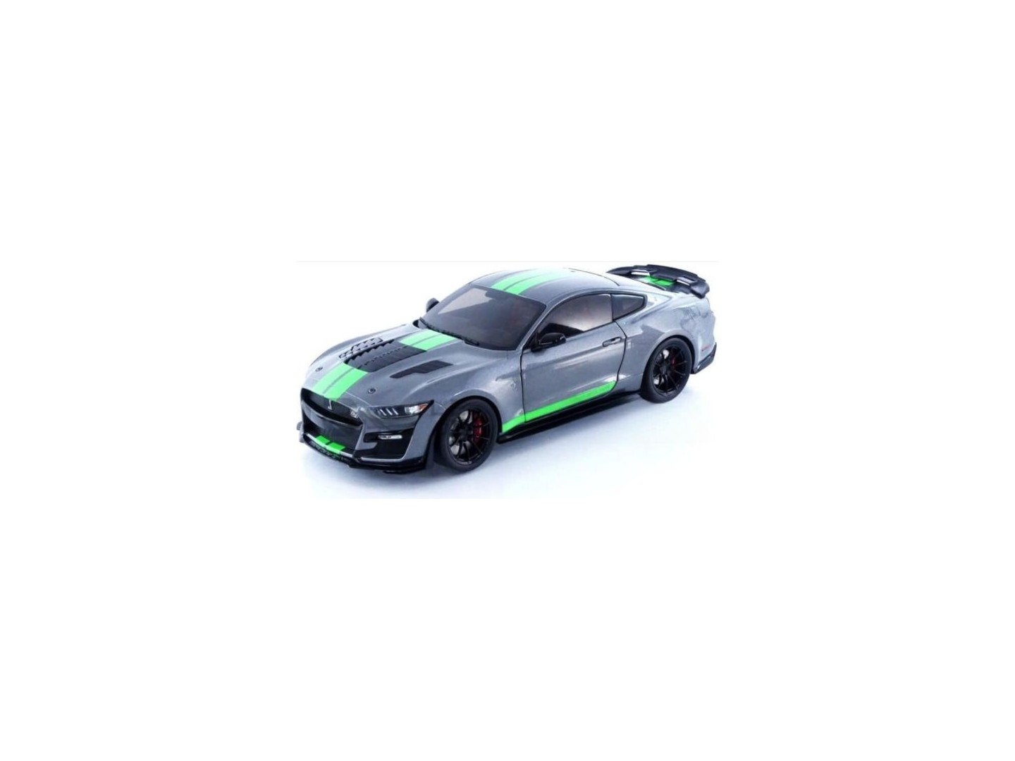Marketplace : FORD Mustang GT500 2020 gris - Solido - 1:18