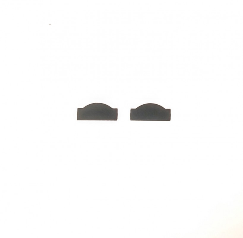 2 Plaques de Rallye - Metal - 10.80 x 4.80 mm - Ech 1:43