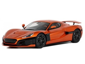 Marketplace : RIMAC Nevera 2021 Orange - GT Spirit - 1:18