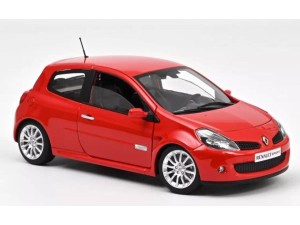 Marketplace : RENAULT Clio RS 2006 rouge Toro - Norev - 1:18