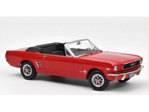 Marketplace : FORD Mustang cabriolet 1966 rouge - Norev - 1:18