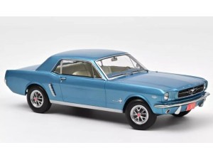 Marketplace : FORD Mustang coupé 1965 Turquoise métallique - Norev - 1:18