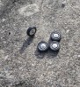 4 roues complètes  ø15 mm   - 1:43
