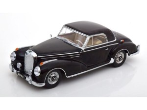 Marketplace : MERCEDES-BENZ 300 SE W188 coupé 1955 noir - KK Scale - 1:18