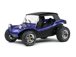 Marketplace : Buggy MEYERS Manx soft roof 1968 violet - Solido - 1:18