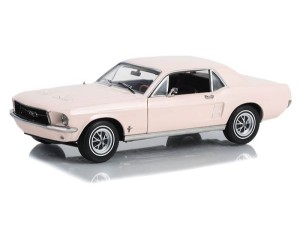 Marketplace : FORD Mustang coupé 1967 beige She Country spécial Beige - Greenlight - 1:18