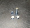 Disque en aluminium percée Ø2mm - Par 10