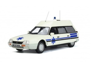 Marketplace : CITROËN CX BREAK ambulance QUASAR HEULIEZ 1987 blanc - Ottomobile - 1:18