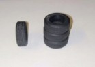 Pneus en résine souple - ø int 9.20 mm - Ech. 1:43 - Lot de 4
