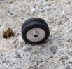 4 roues complètes SAAB 900 - Jantes ø10.20mm + Insert + Pneus - Ech. 1:43