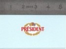 Décalcomanie "PRÉSIDENT" - Ech. 1:43 - Par 2