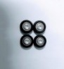 4 roues complètes en aluminium et photodécoupe - OPEL - Ech. 1:43