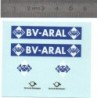 Décalcomanie " BV ARAL" 1/43ème