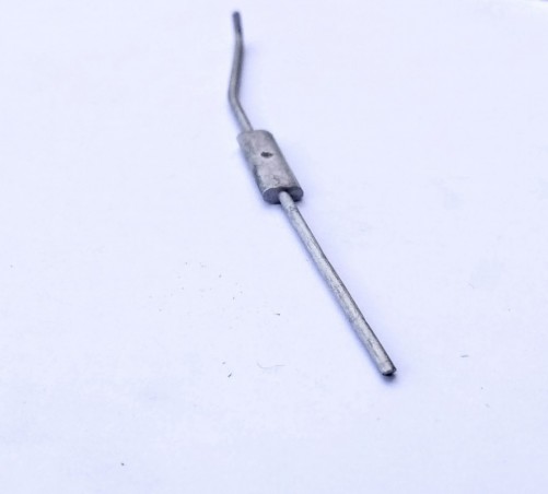 Ligne complète échappement - Long. 8.5 cm - Ech. 1/43ème - White Metal