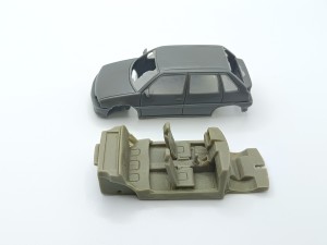 Carrosserie : CITROËN AX  5 portes - Résine - 1:43