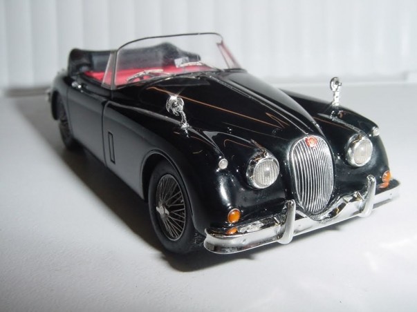 Jaguar XK 150 Cabriolet 1958 - noire - TWINCAM
