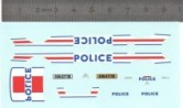 Décalcomanie - Citroën Xsara - POLICE - Ech. 1:43