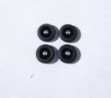 4 roues complètes - Hotchkiss - Noir - Ech. 1:43