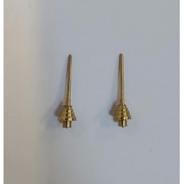 2 Antennes de toit en laiton pour voiture miniature - 1:43 - CPC PR...