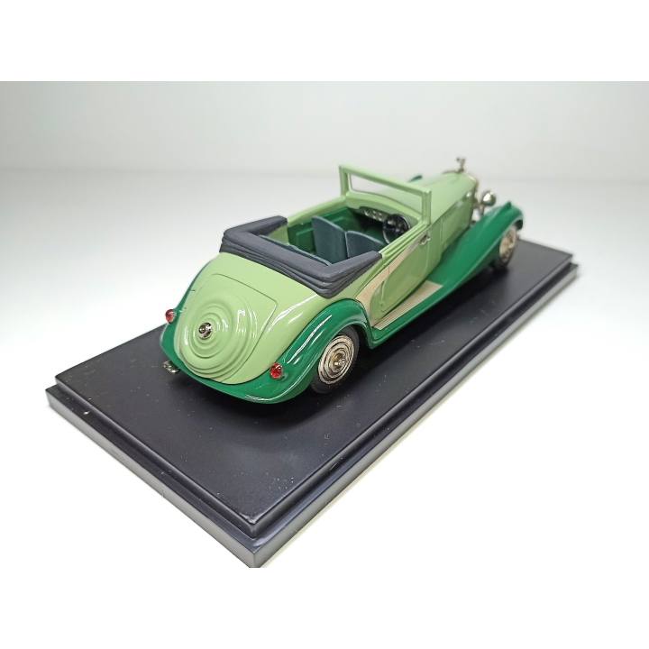 Bentley 3 1/2 cabriolet Gurney Nutting - Vert 2 tons - PALACE - 1:43