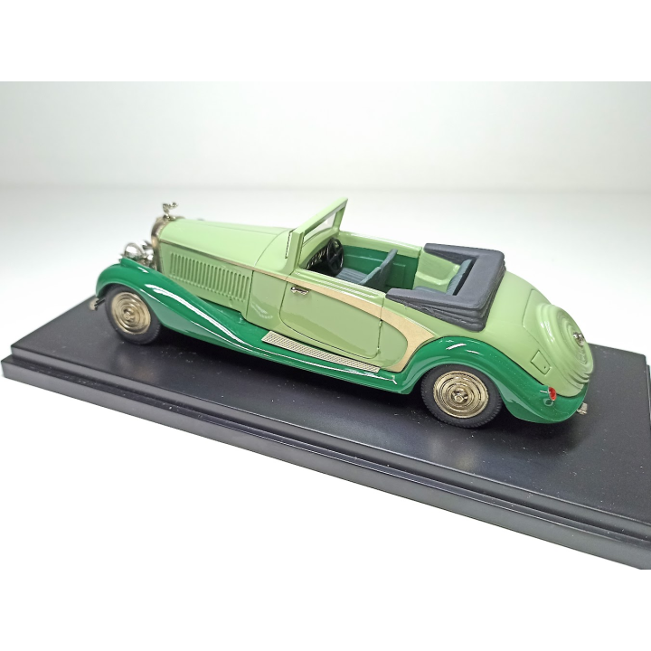 Bentley 3 1/2 cabriolet Gurney Nutting - Vert 2 tons - PALACE - 1:43