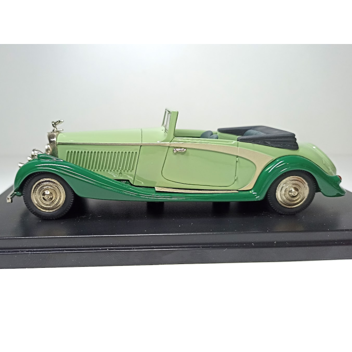Bentley 3 1/2 cabriolet Gurney Nutting - Vert 2 tons - PALACE - 1:43