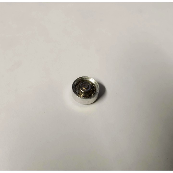 4 roues complètes - Jantes ø9.50 mm + insert + pneus - Ech. 1/43