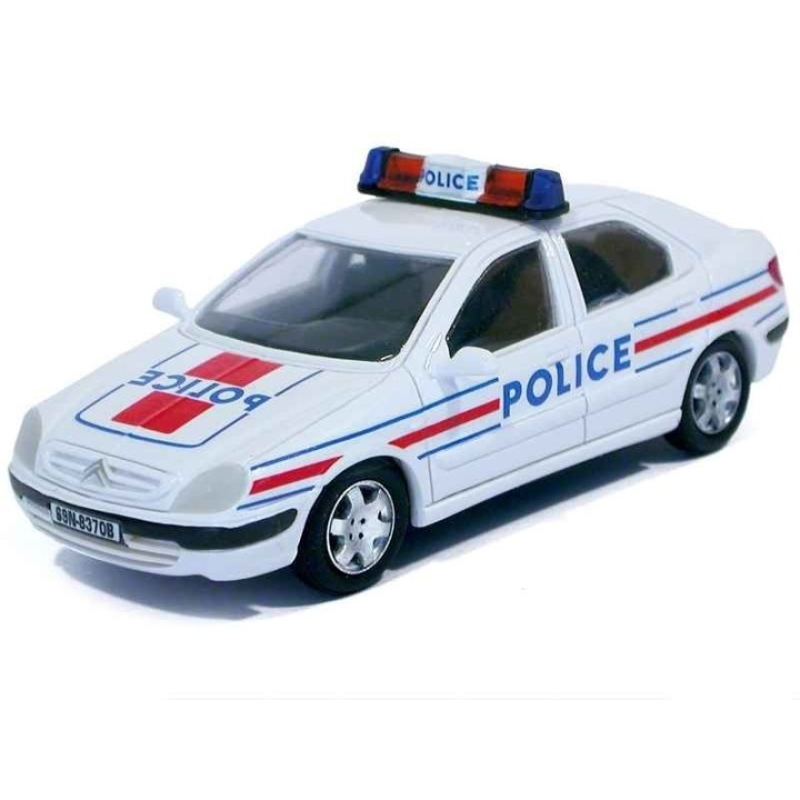 Décalcomanie - Citroën Xsara - POLICE - 1/43