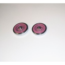 PANHARD - 2 roues de secours - ROSE - 1/43