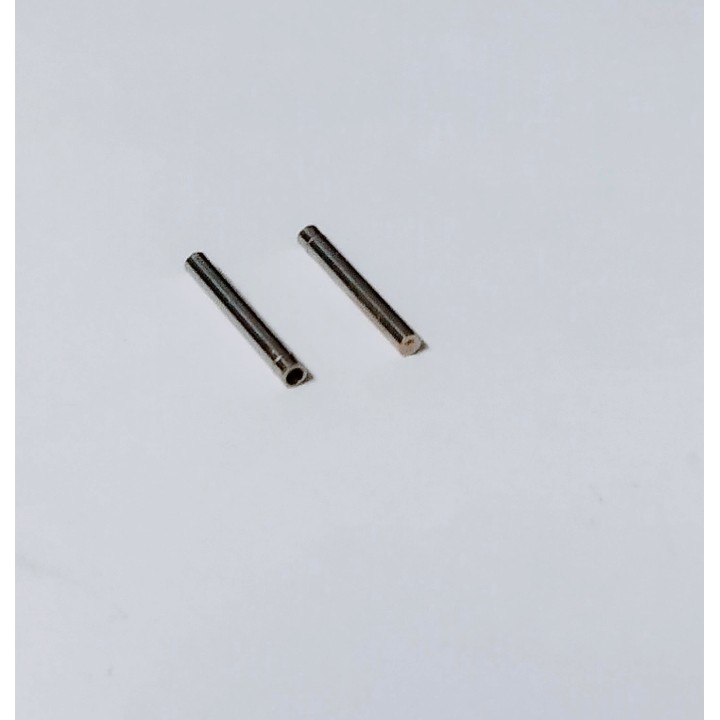 Axe percé sur un coté - Ø1.50 mm X 12 mm - Laiton traité…