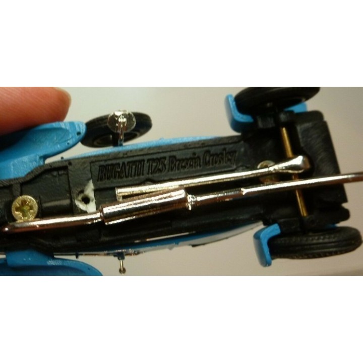 Pot d'échappement Bugatti T23 Brescia Crosley 1:43 - Metal