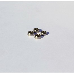 Embase Ø5 en laiton chromé pour Gyrophare 1/43 - X4
