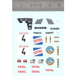 Décalcomanie Citroën DS Proto - Chamonix 1/43