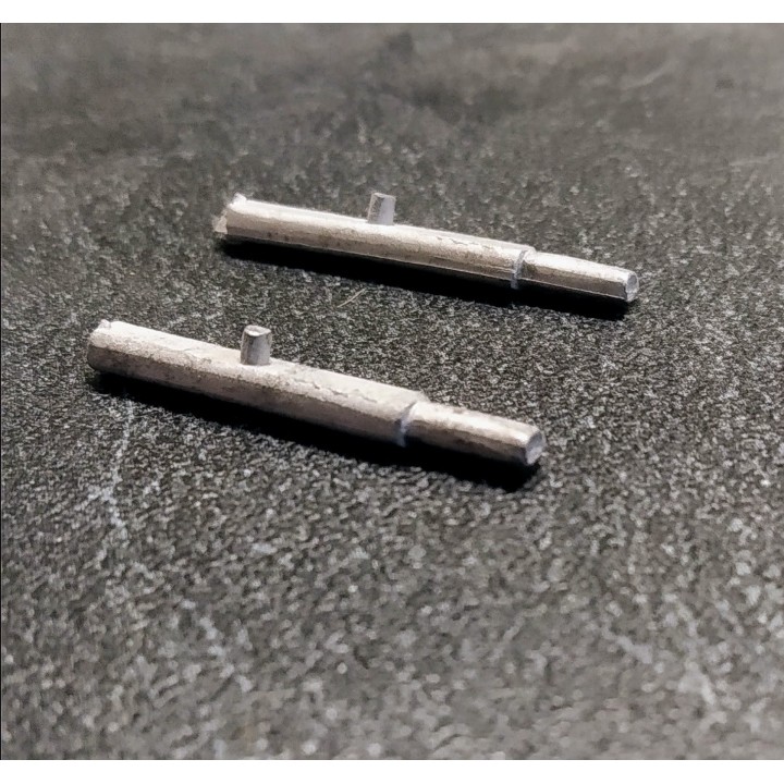 Sortie échappement avec silencieux - White Metal 1/43 - X2