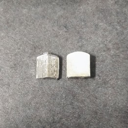 Radiateur White Metal - Largeur 12 mm 1/43
