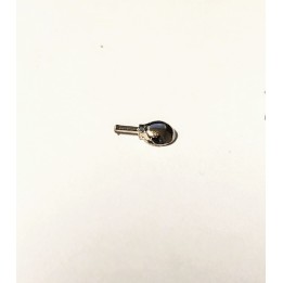 Phares X2 pour pastilles de Ø5 mm 1/43 métal blanc