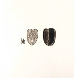 Radiateur - CITROËN 2CV - 1/43 - White Metal + Photodécoupe