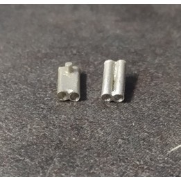 Sortie échappement double - Résine - 1/43 - X2