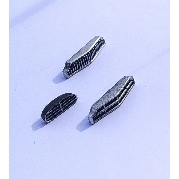 Calandre Peugeot 203 - 1/43 - Peint en résine
