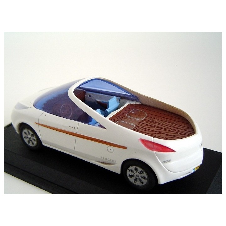 2 sièges Peugeot 806 Runabout - Résine - Bleu - 1/43
