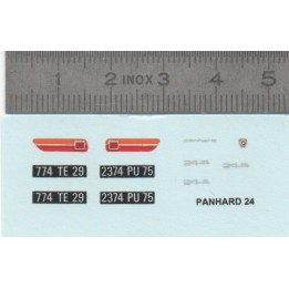 Décalcomanie " PANHARD" 1/43