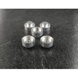 5 Jantes en Aluminium Ø 9.50 X 5 mm - CPC 1/43