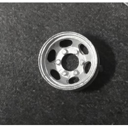 4 jantes 6 écrous en White Metal - ø11.50 mm