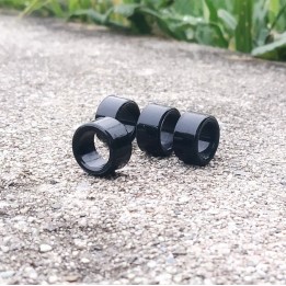 Pneus slick en résine souple brillante - Ø 13mm 1/43