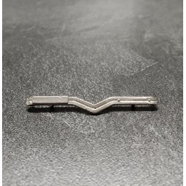 Pare-chocs avant- PEUGEOT 401 - White Metal 1/43