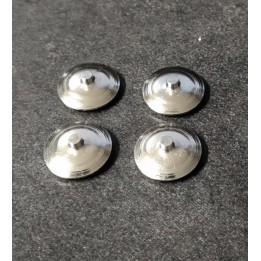 Inserts en laiton - Ø 11 mm - Traitement chrome - CPC 1/43