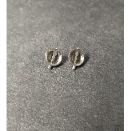 2 phares pour Bugatti T46 - White Metal 1/43