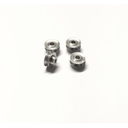 4 Jantes concaves Ø 8mm en aluminium 1/43